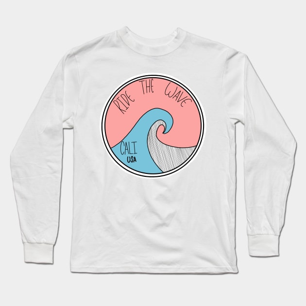 Ride the wave Long Sleeve T-Shirt by Sopicon98